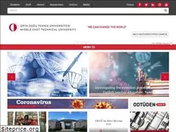 Sites similar to metu.edu