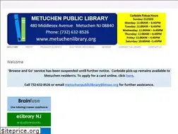 Sites similar to metuchenlibrary.org