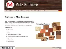 Sites similar to metz-furniere.de