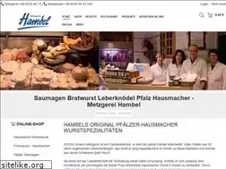 Sites similar to metzgerei-hambel.de