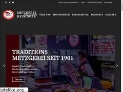 Sites similar to metzgerei-heininger.de