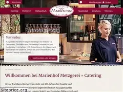 Sites similar to metzgerei-marienhof.de
