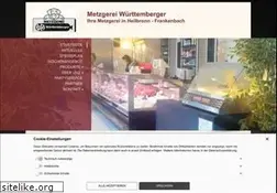 Sites similar to metzgerei-wuerttemberger.de