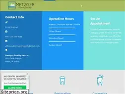 Sites similar to metzgerfamilydental.com