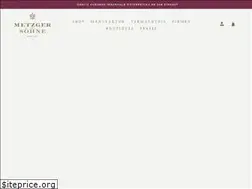 Sites similar to metzgersoehne.com