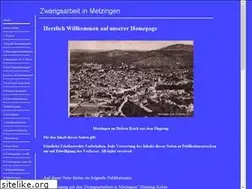 Sites similar to metzingen-zwangsarbeit.de