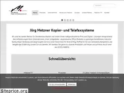 Sites similar to metzner-kopiersysteme.de