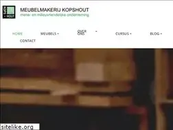 Sites similar to meubelmakerijkopshout.nl