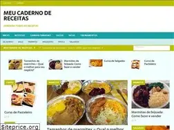 Sites similar to meucadernodereceitas.com.br