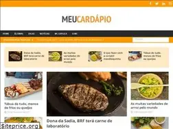 Sites similar to meucardapio.net.br