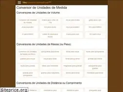 Sites similar to meuconversordemedidas.com
