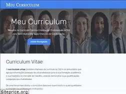 Sites similar to meucurriculum.com