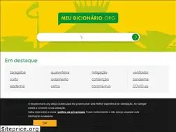 Sites similar to meudicionario.org