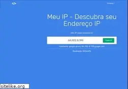 Sites similar to meuenderecoip.com