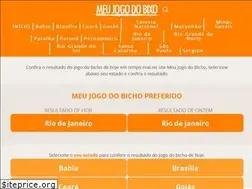 Sites similar to meujogodobicho.com.br