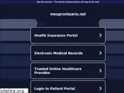 Sites similar to meuprontuario.net