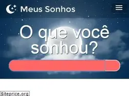 Sites similar to meus-sonhos.org