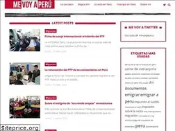 Sites similar to mevoyaperu.net.pe