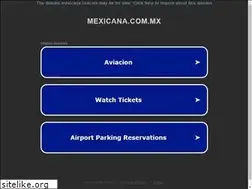 Sites similar to mexicana.com.mx