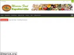 Sites similar to mexicanfoodfayetteville.com