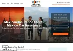 Sites similar to mexicaninsurancestore.com