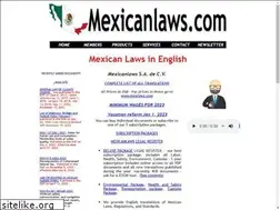 Sites similar to mexicanlaws.com