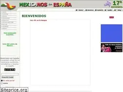 Sites similar to mexicanosenespana.com
