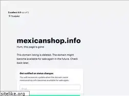 Sites similar to mexicanshop.info