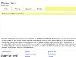 Sites similar to mexico-facts.com
