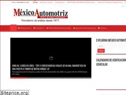 Sites similar to mexicoautomotriz.mx