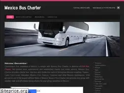 Sites similar to mexicobuscharter.com