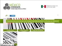 Sites similar to mexicocodigos.com.mx