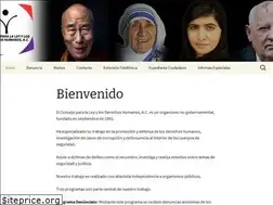 Sites similar to mexicodenuncia.org