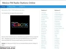 Sites similar to mexicofmradios.com