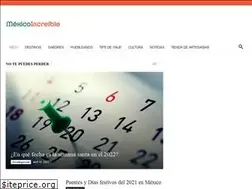 Sites similar to mexicoincreible.com