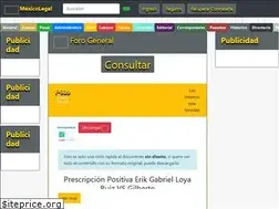Sites similar to mexicolegal.mx