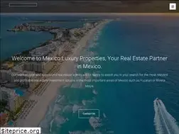 Sites similar to mexicoluxuryproperties.com