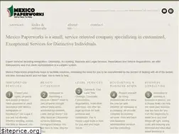 Sites similar to mexicopaperworks.com