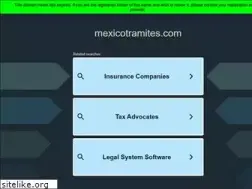 Sites similar to mexicotramites.com