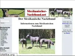 Sites similar to mexikanischer-nackthund.net