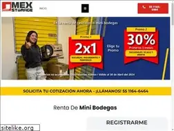 Sites similar to mexstorage.com.mx