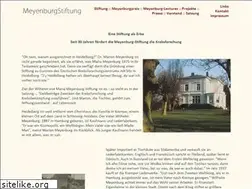Sites similar to meyenburg-stiftung.de
