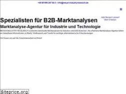 Sites similar to meyer-industryresearch.de