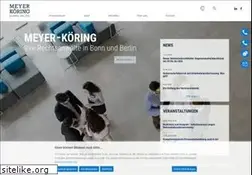Sites similar to meyer-koering.de