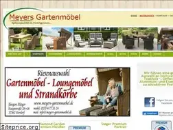 Sites similar to meyers-gartenmoebel.de