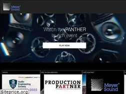 Sites similar to meyersound.de