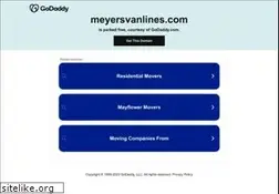 Sites similar to meyersvanlines.com