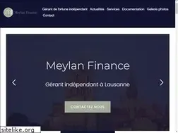 Sites similar to meylan-finance.ch