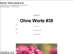 Sites similar to meyrose.de