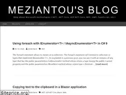 Sites similar to meziantou.net